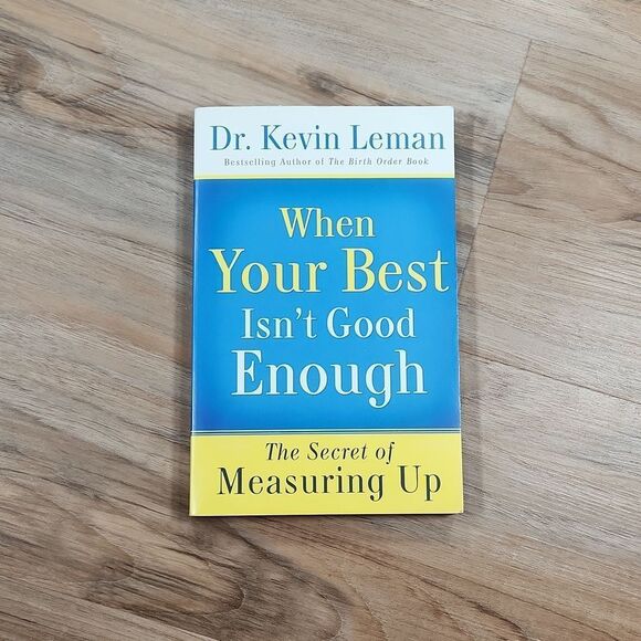 ☔️🔺️NWOT When Your Best Isn't Good Enough; The Secret of Measuring Up Book - Picture 1 of 3